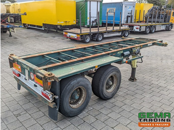 Semireboque transportador de contêineres/ Caixa móvel FLANDRIA