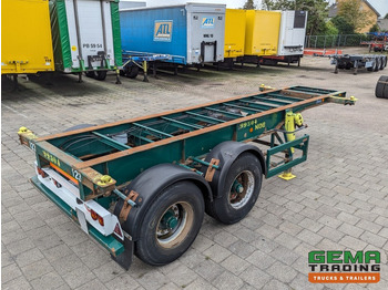 Semireboque transportador de contêineres/ Caixa móvel FLANDRIA