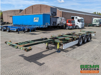 Semireboque transportador de contêineres/ Caixa móvel KRONE SD