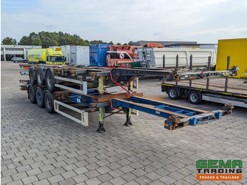 Semireboque transportador de contêineres/ Caixa móvel Krone SD 3-Assen BPW DrumBrakes - All Connections - Package of 2 (O1883): foto 4