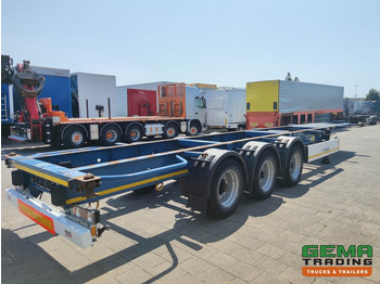 Semireboque transportador de contêineres/ Caixa móvel KRONE SD