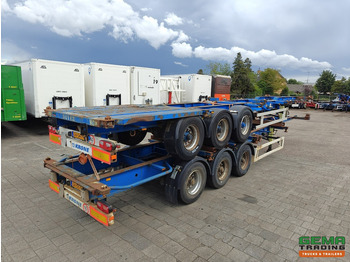 Semireboque transportador de contêineres/ Caixa móvel KRONE SDC