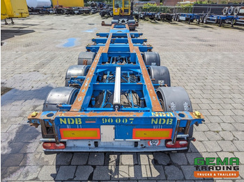 Semireboque transportador de contêineres/ Caixa móvel Renders ROC 12.27 CC 3-Assen MB- Lift- Axle - Discbrakes - All Connections - 5210kg (O1914): foto 5