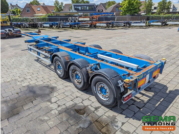 Semireboque transportador de contêineres/ Caixa móvel Renders ROC 12.27 CC 3-Assen MB- Lift- Axle - Discbrakes - All Connections - 5210kg (O1914): foto 2