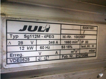 Motor e peças de Equipamento de movimentação Electrical motor for jungheinrich: foto 3