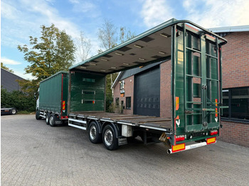 Caminhão com lona Scania R500 NGS 6X2 Retarder Stuuras 551.670KM! Schuifzeilen Combi Hefdak: foto 3