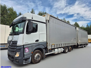 Caminhão com lona MERCEDES-BENZ Actros 2542