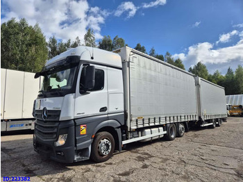 Caminhão com lona MERCEDES-BENZ Actros 2542