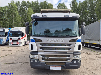 Camião de caixa aberta/ Plataforma SCANIA P450 6x2 Steering axle Euro6 + PM 13.5SP: foto 2