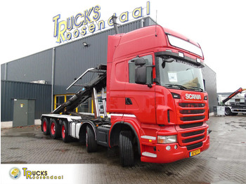 Caminhão com sistema de cabo SCANIA R 480