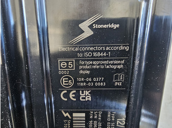 Tacógrafo STONERIDGE SE5000-8.1 / VOLVO FH4 EURO 6 / TACHOGRAPH: foto 5 Tacógrafo STONERIDGE SE5000-8.1 / VOLVO FH4 EURO 6 / TACHOGRAPH: foto 5