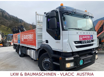 Locação de Iveco Stralis 420 eev Kran HIAB 166 Laderaum 6,35m  Iveco Stralis 420 eev Kran HIAB 166 Laderaum 6,35m: foto 2