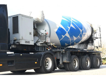 Semi-reboque betoneira Van Hool KARRENA 15m3 MIXER!!MOTOR!!OWN ENGINE!!: foto 2