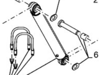 Cilindro hidráulico CASE