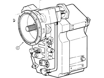 Caixa de câmbio CASE