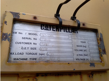 Balde escavadora CATERPILLAR