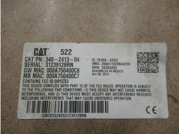 Centralina electrónica de Máquina de construção Caterpillar 3402413: foto 3