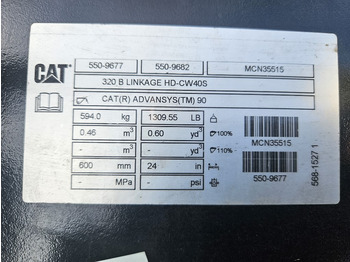 Balde escavadora CATERPILLAR