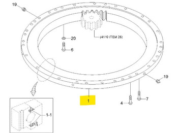 Coroa de giro HYUNDAI