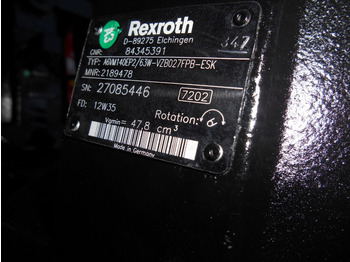 Motor hidráulico de Máquina de construção New Holland 84345391: foto 5