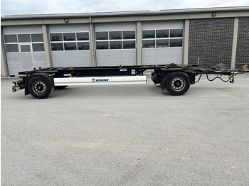 Reboque transportador de contêineres/ Caixa móvel KRONE