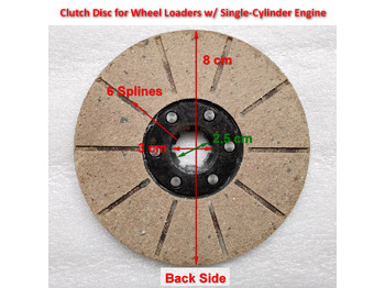 Disco de embreagem de Carregadeira de rodas nuevo Qingdao Promising Clutch Disc for China Loader: foto 2