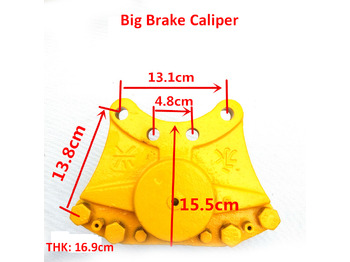 Pinça de freio de Carregadeira de rodas nuevo Qingdao Promising Disc Brake Calliper for China Loader: foto 2