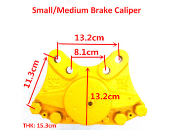 Pinça de freio de Carregadeira de rodas nuevo Qingdao Promising Disc Brake Calliper for China Loader: foto 5