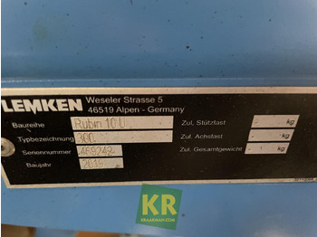 Grades de discos Rubin 10 Lemken: foto 5