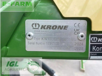 Ancinho enleirador Krone vendro 1020 (kw103-15): foto 4
