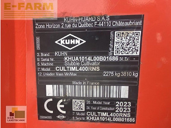 Cultivador Kuhn cultimer l 400 r ns: foto 2