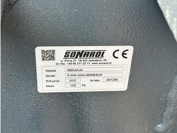 Equipamento nuevo Sonarol John Deere Adapter pass. zu Euro Aufnahme: foto 3