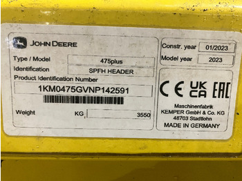 Plataforma para colher milho Kemper 475 plus: foto 2