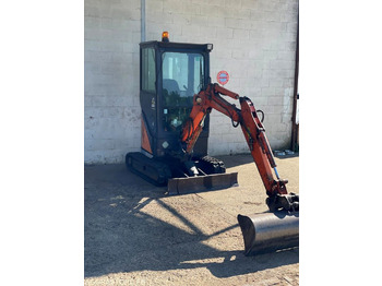 Escavadeira MINI-PELLE SUR CHENILLE CAOUTCHOUC HITACHI ZX17U-2  15CV 1.9T AVEC 3 GODETS: foto 3