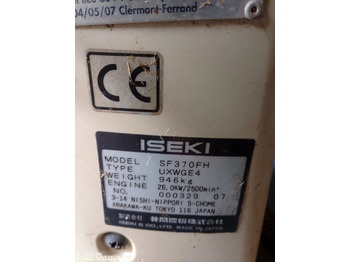 Cortador de grama tondeuse Iseki SF 370 2008 4000h fonctionnel: foto 4 Cortador de grama tondeuse Iseki SF 370 2008 4000h fonctionnel: foto 4