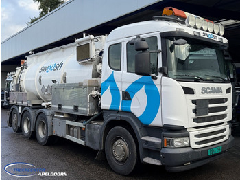 Caminhão limpa fossa SCANIA G