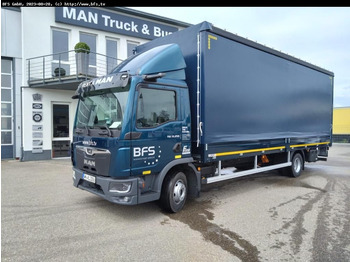 Caminhão com lona MAN TGL 12.250