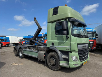 Caminhão polibenne DAF CF 450 6X2 EURO 6 VDL 21T HOOK LIFTING AXLE: foto 5