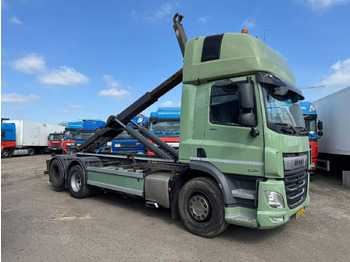 Caminhão polibenne DAF CF 450 6X2 EURO 6 VDL 21T HOOK LIFTING AXLE: foto 2