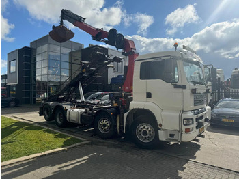 Caminhão polibenne, Caminhão grua MAN TGA 35.440 8X2 - EURO 4 + HMF 2620K-RC 2018! + R: foto 4