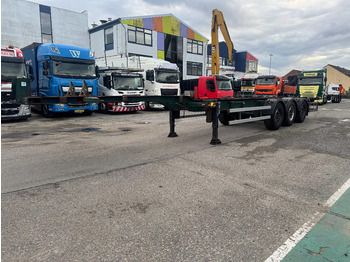 Semireboque transportador de contêineres/ Caixa móvel PACTON