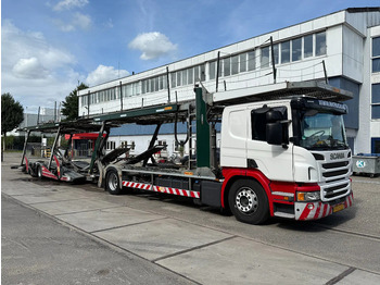 Caminhão transporte de veículos SCANIA P 410