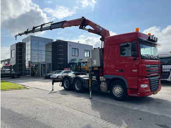Locação de DAF XF 105.460 6X4 EURO 5 + HMF 4220 K6 + REMOTE CONTROL + RETARDER DAF XF 105.460 6X4 EURO 5 + HMF 4220 K6 + REMOTE CONTROL + RETARDER: foto 3