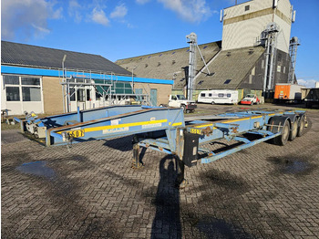 Semireboque transportador de contêineres/ Caixa móvel ASCA