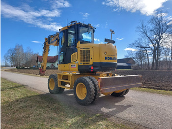 Escavadeira de rodas KOMATSU PW 118 MR-8: foto 5