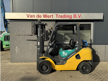 Empilhadeira a gás Komatsu FG25HT-16R Triplo 470 Freelift / Sideshift / Vorkversteller LPG 2008: foto 5 Empilhadeira a gás Komatsu FG25HT-16R Triplo 470 Freelift / Sideshift / Vorkversteller LPG 2008: foto 5