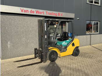 Empilhadeira a gás Komatsu FG25HT-16R Triplo 470 Freelift / Sideshift / Vorkversteller LPG 2008: foto 3 Empilhadeira a gás Komatsu FG25HT-16R Triplo 470 Freelift / Sideshift / Vorkversteller LPG 2008: foto 3