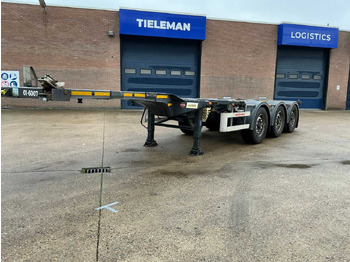 Semireboque 2018 KÄSSBOHRER MULTICONT CONTAINER CHASSIS SEMI-TRAILER: foto 2