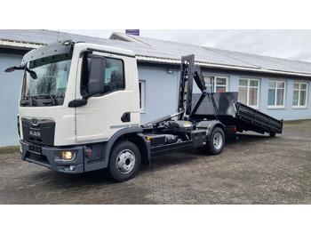 Caminhão polibenne nuevo MAN TGL 12.220 BL NEU City Abrollkipper 8t TipMatic: foto 3