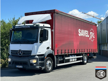 Caminhão com lona MERCEDES-BENZ Antos